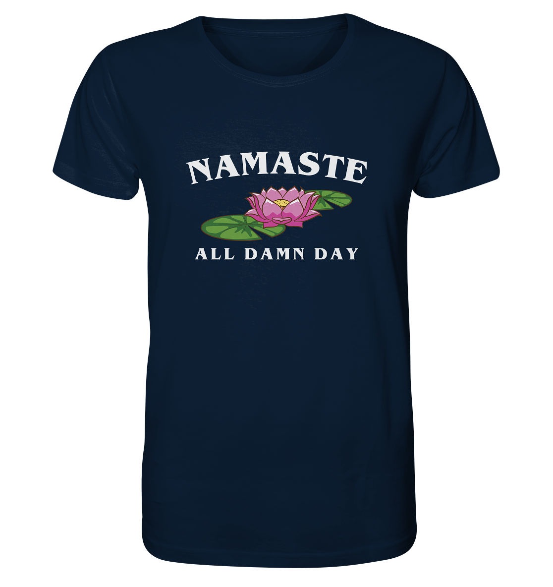 Namaste Blume - Herren T-Shirt