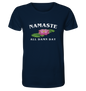 Namaste Blume - Herren T-Shirt