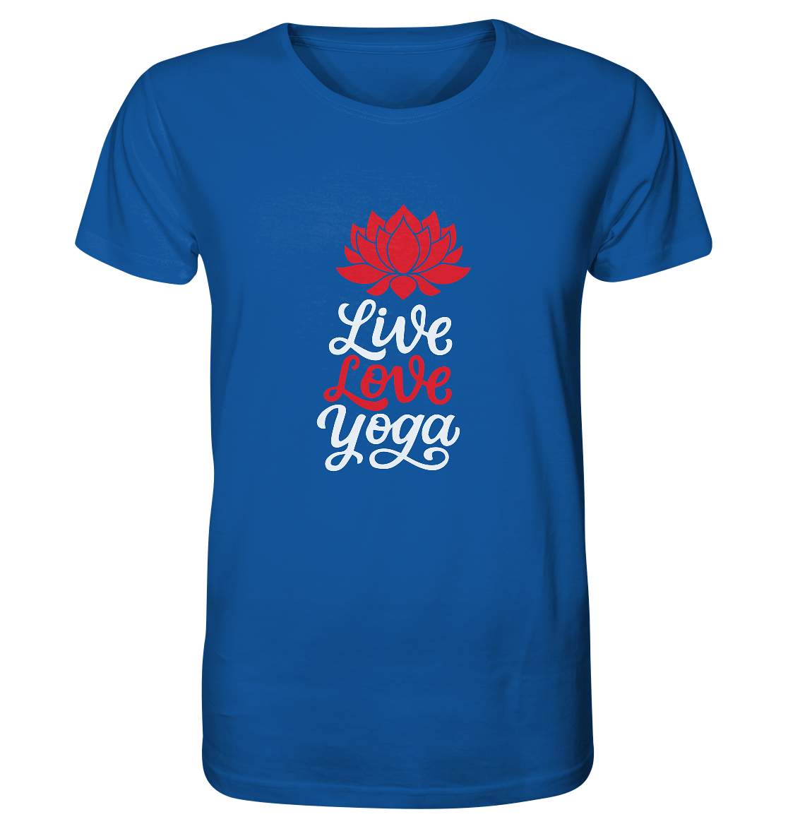 Live & Love - Herren T-Shirt Bioqualität