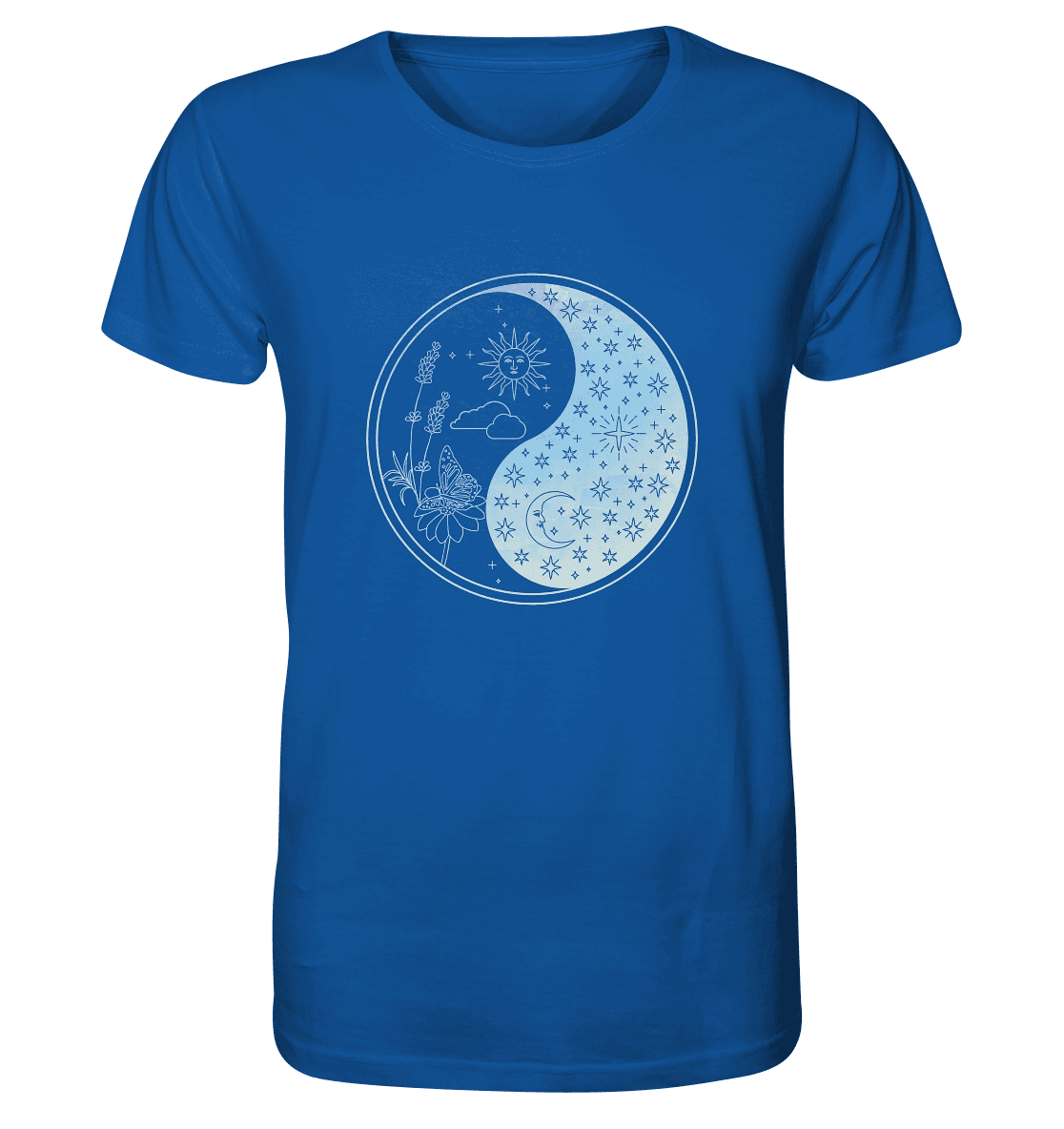 Ying & Yang - Herren T-Shirt Bioqualität