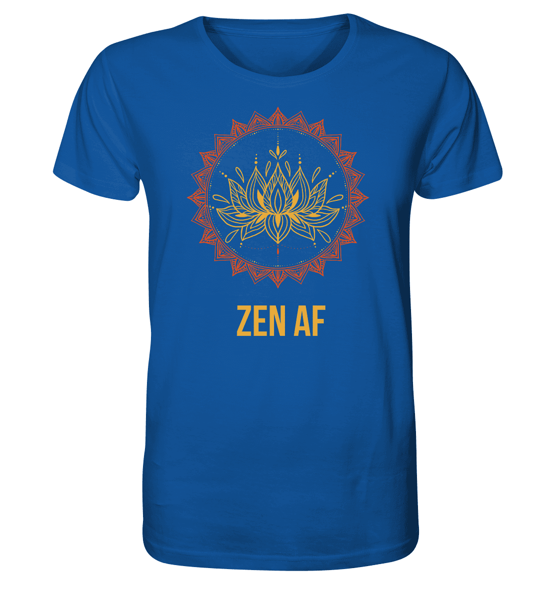 ZEN AF  - Herren T-Shirt Bioqualität