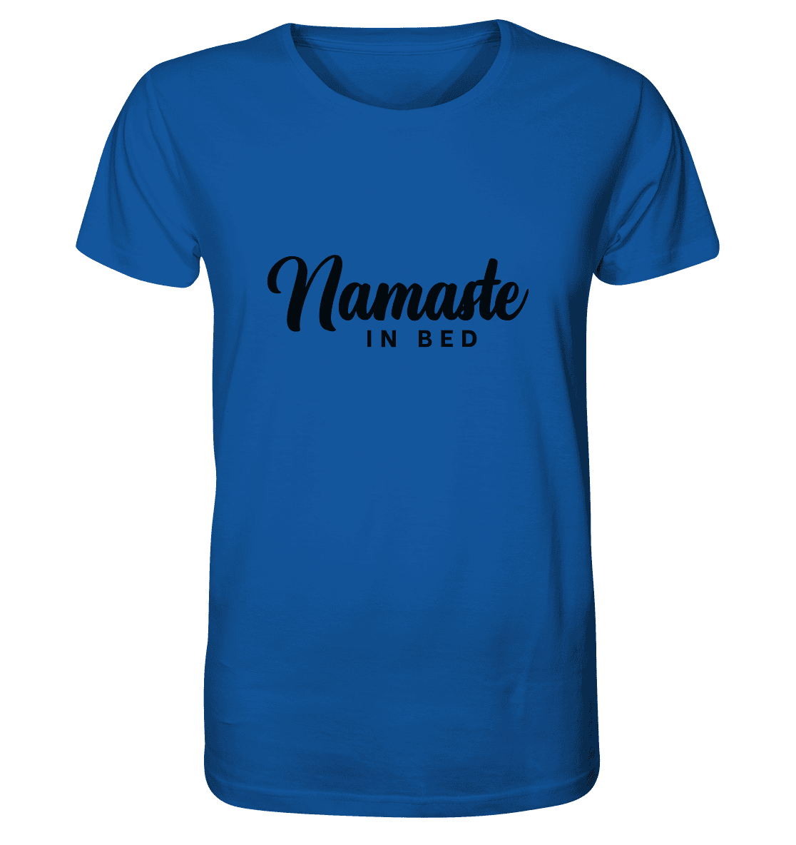 NAMASTE IN BED - Herren T-Shirt Bioqualität