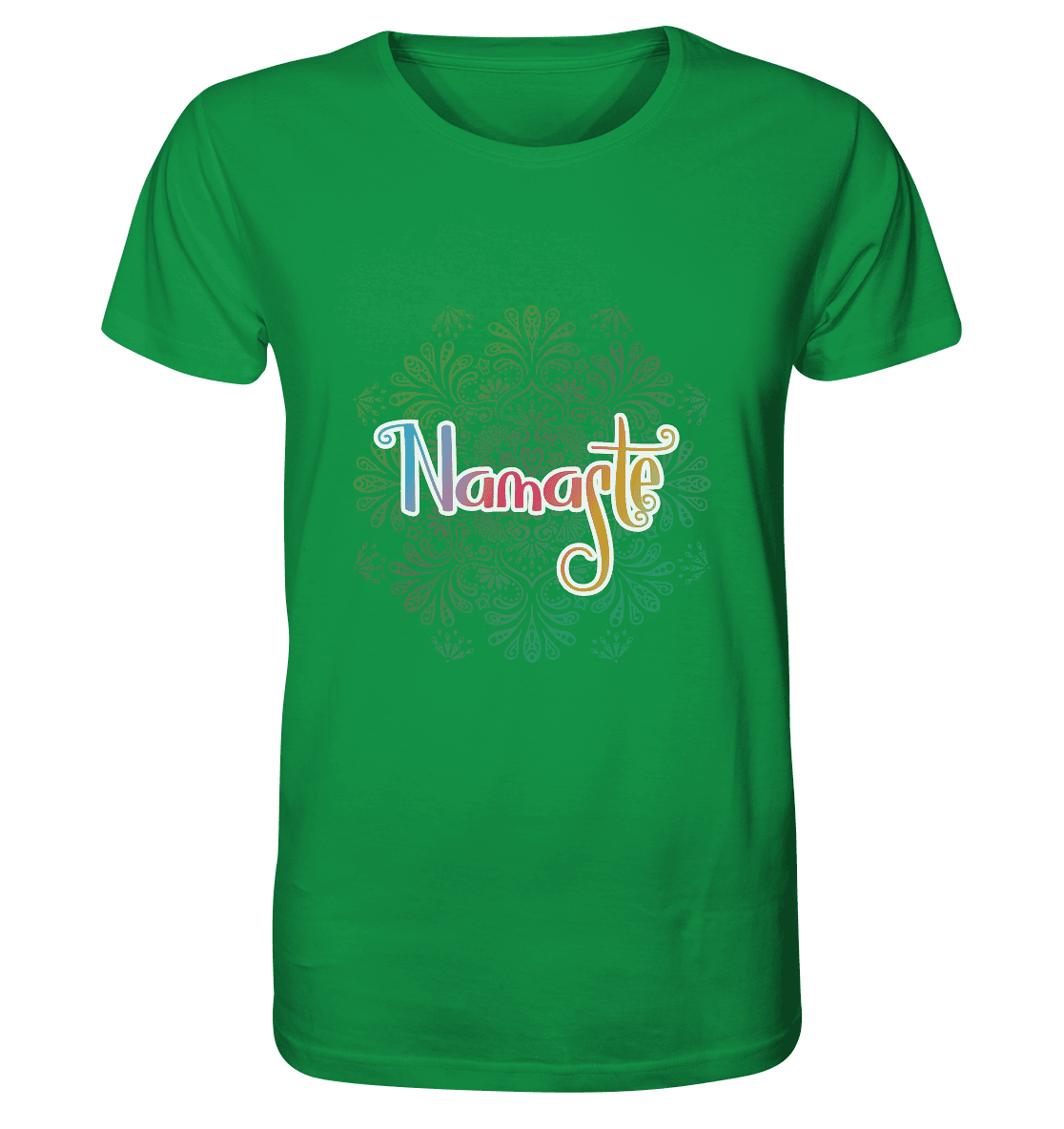 Namaste - für deinen Entspannten Tag Herren T-Shirt Bioqualität