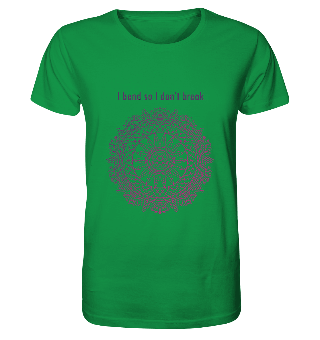 Namaste - I Blend so i don´t break Herren T-Shirt Bioqualität