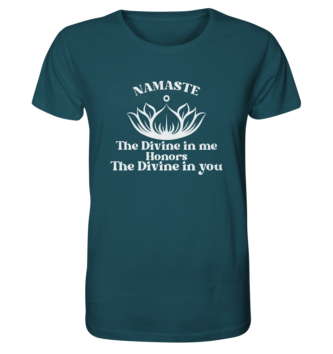 Namaste - Herren T-Shirt Bioqualität