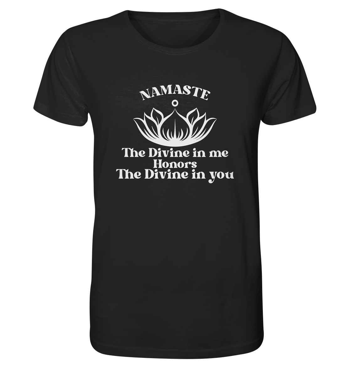 Namaste - Herren T-Shirt Bioqualität