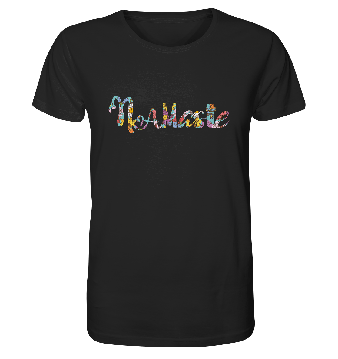 Namaste blumig - Herren T-Shirt Bioqualität