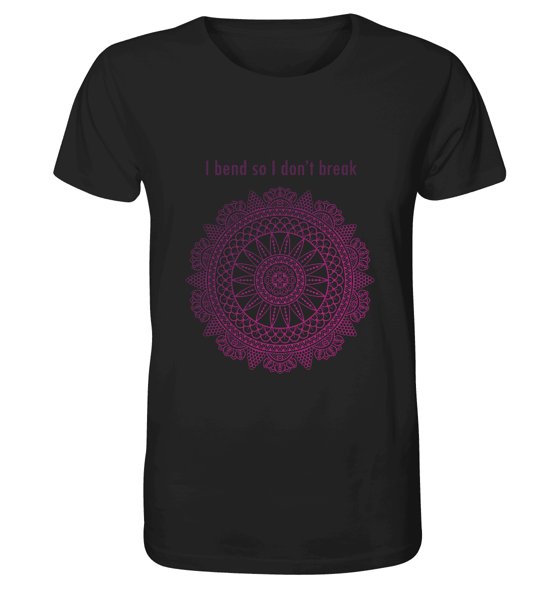 Namaste - I Blend so i don´t break Herren T-Shirt Bioqualität