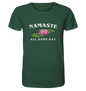 Namaste Blume - Herren T-Shirt