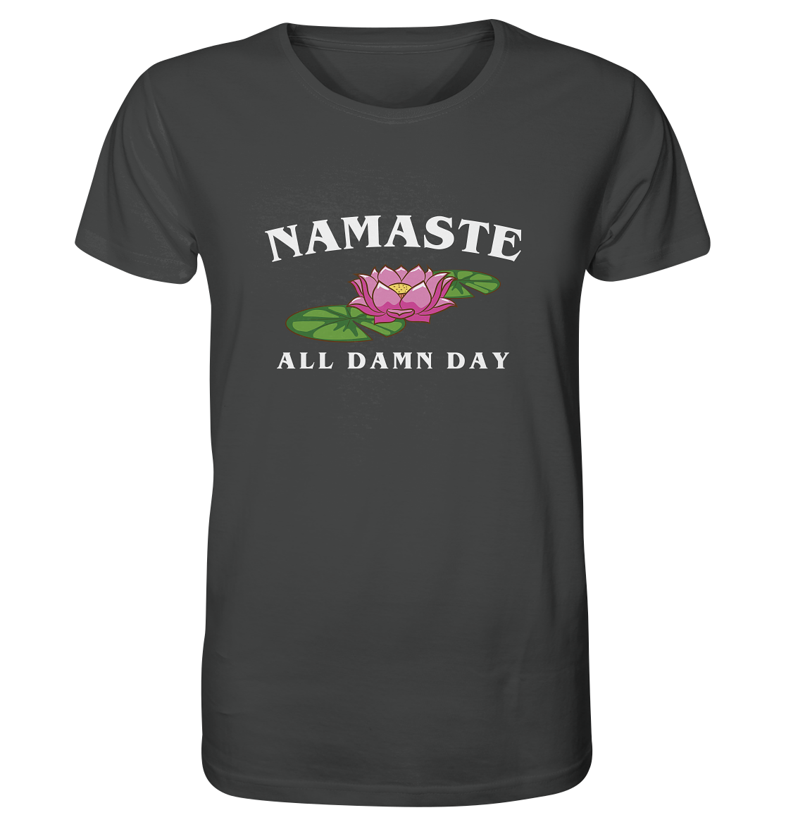 Namaste Blume - Herren T-Shirt