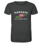 Namaste Blume - Herren T-Shirt