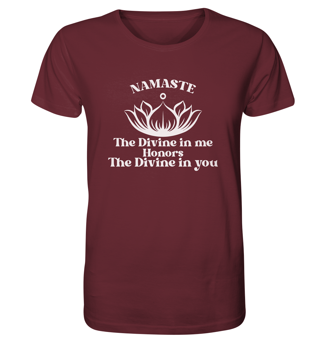 Namaste - Herren T-Shirt Bioqualität