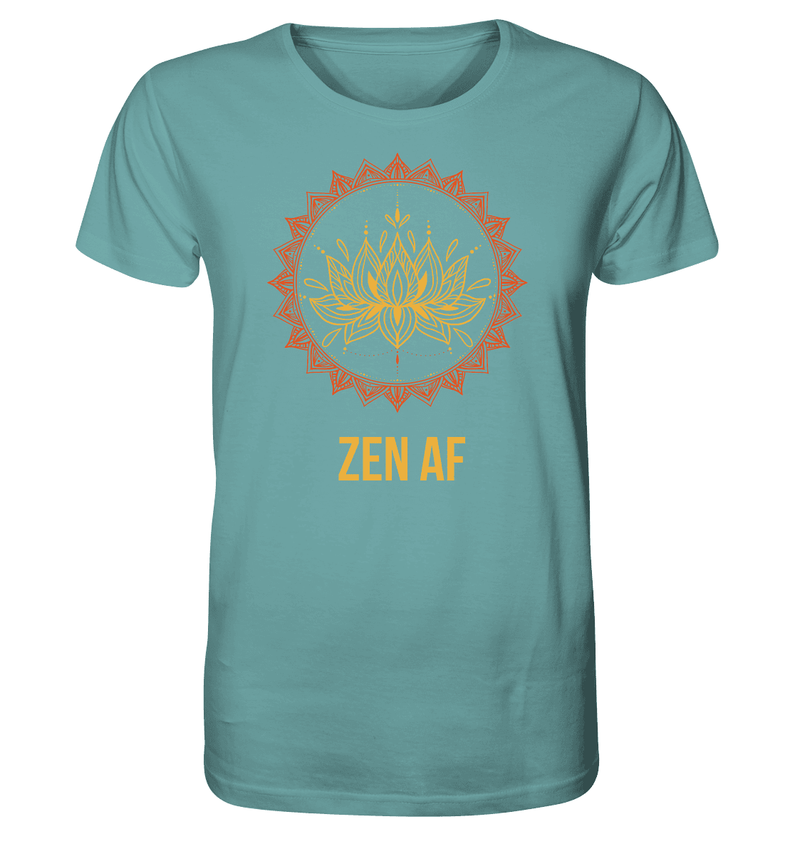 ZEN AF  - Herren T-Shirt Bioqualität