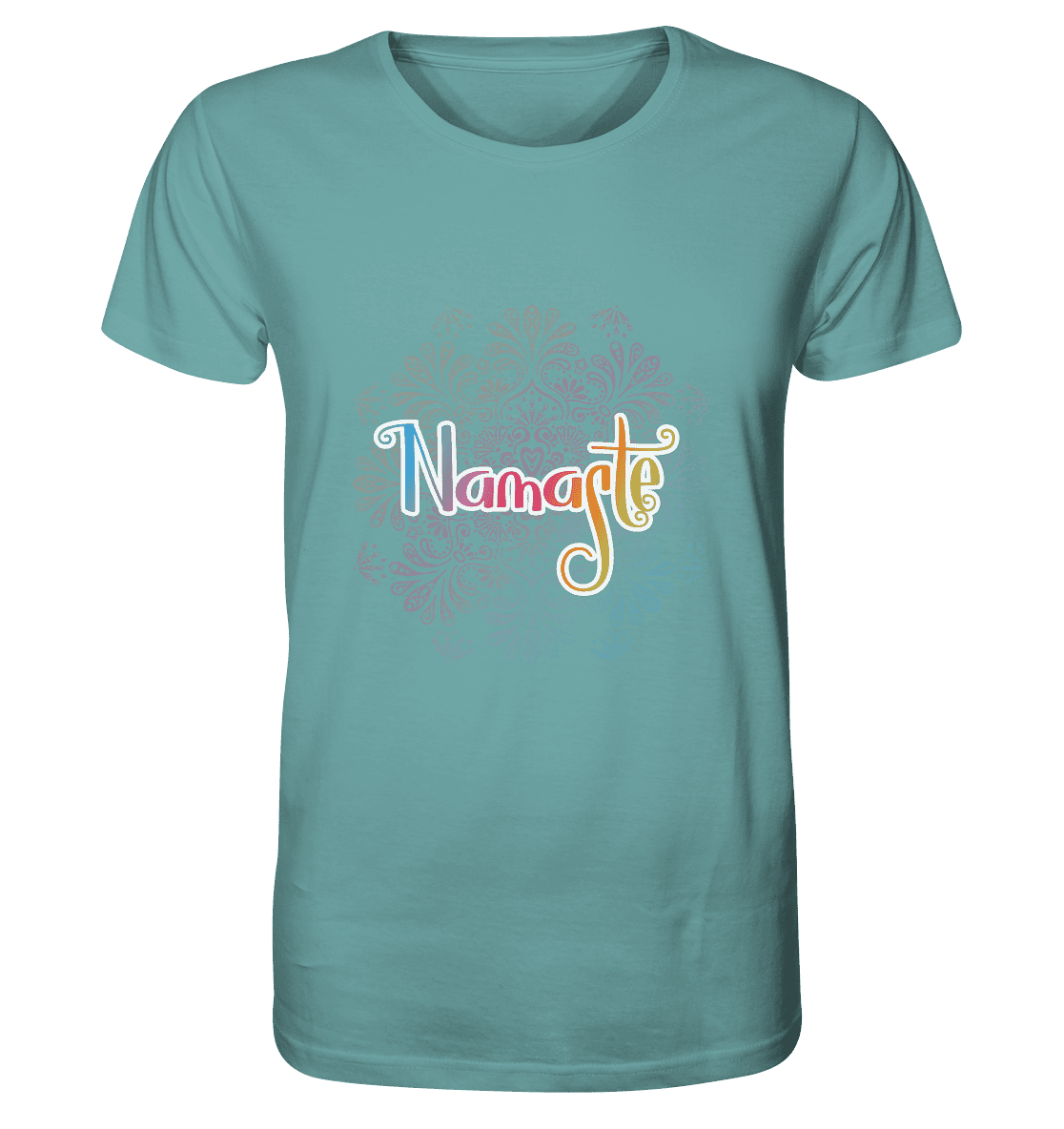 Namaste - für deinen Entspannten Tag Herren T-Shirt Bioqualität