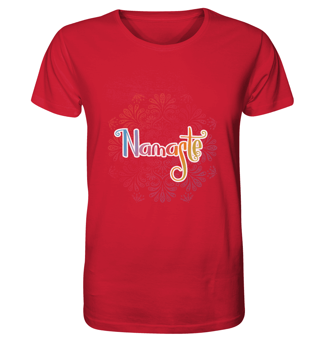 Namaste - für deinen Entspannten Tag Herren T-Shirt Bioqualität