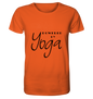 POWERED BY YOGA - Herren T-Shirt Bioqualität