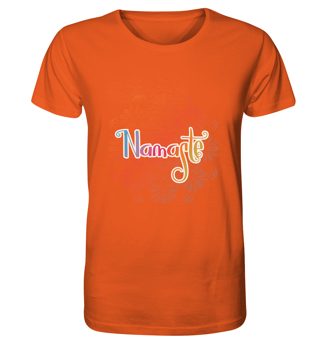 Namaste - für deinen Entspannten Tag Herren T-Shirt Bioqualität