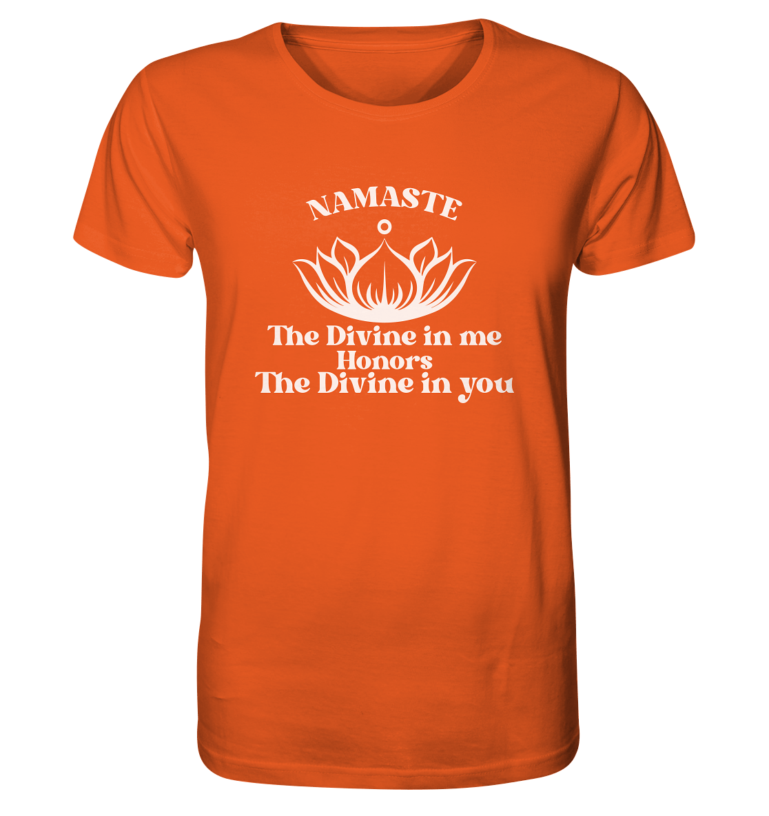 Namaste - Herren T-Shirt Bioqualität