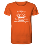 Namaste - Herren T-Shirt Bioqualität