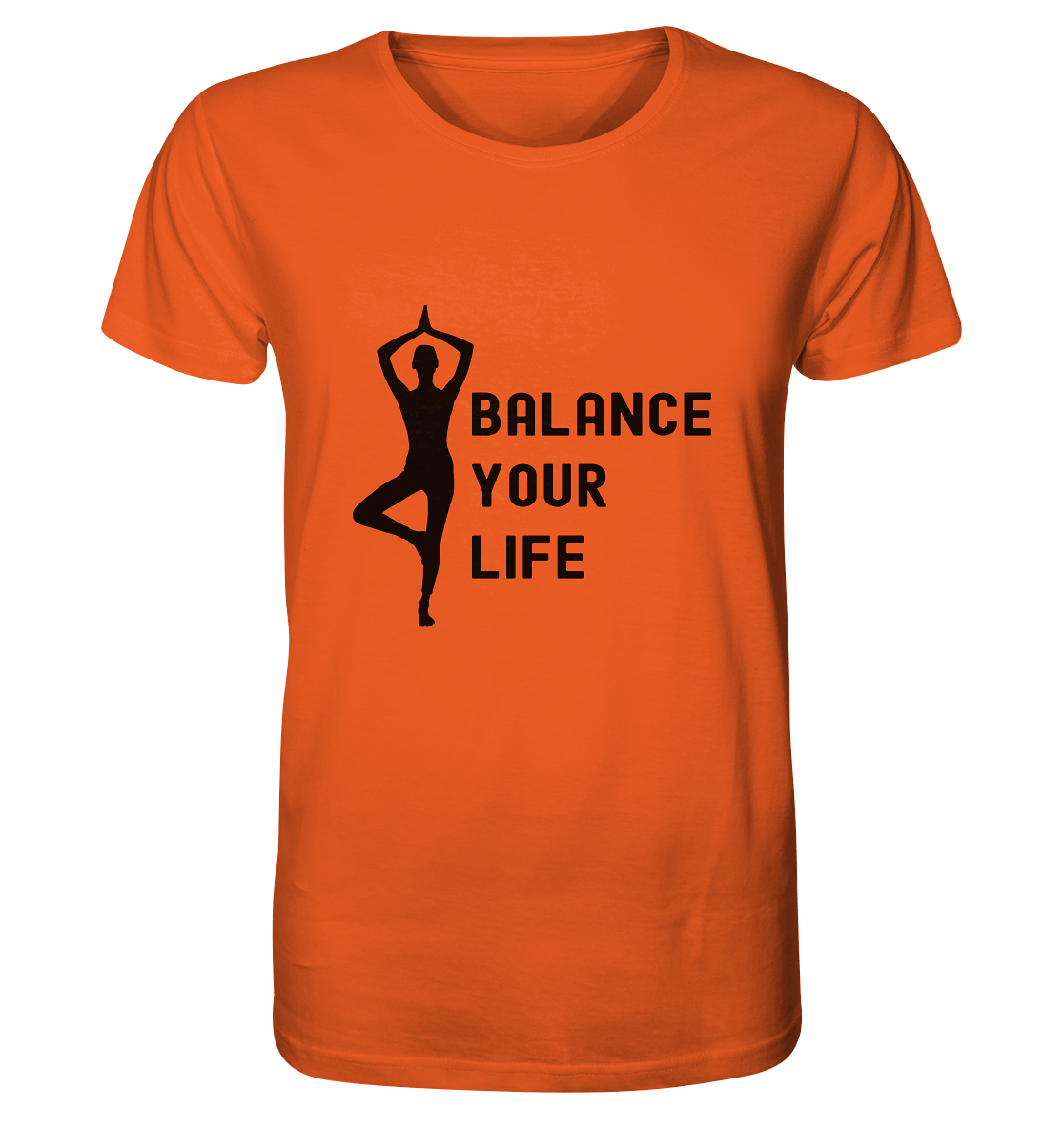 Yoga & Balance - Herren T-Shirt Bioqualität