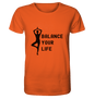 Yoga & Balance - Herren T-Shirt Bioqualität