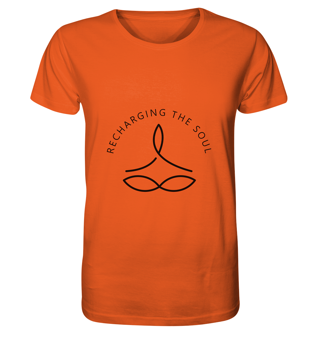 RECHARGING THE SOUL YOGA - AUFLADEN DER SEELE MIT YOGA - Herren T-Shirt Bioqualität