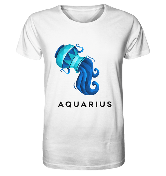 Wassermann Sternzeichen (Aquarius)   - Organic Shirt