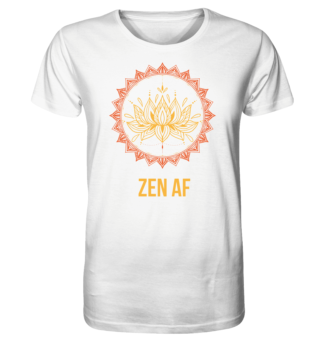 ZEN AF  - Herren T-Shirt Bioqualität