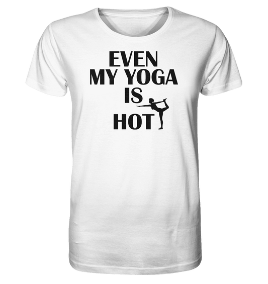 SOGAR MEIN YOGA IST HEIß - Herren T-Shirt