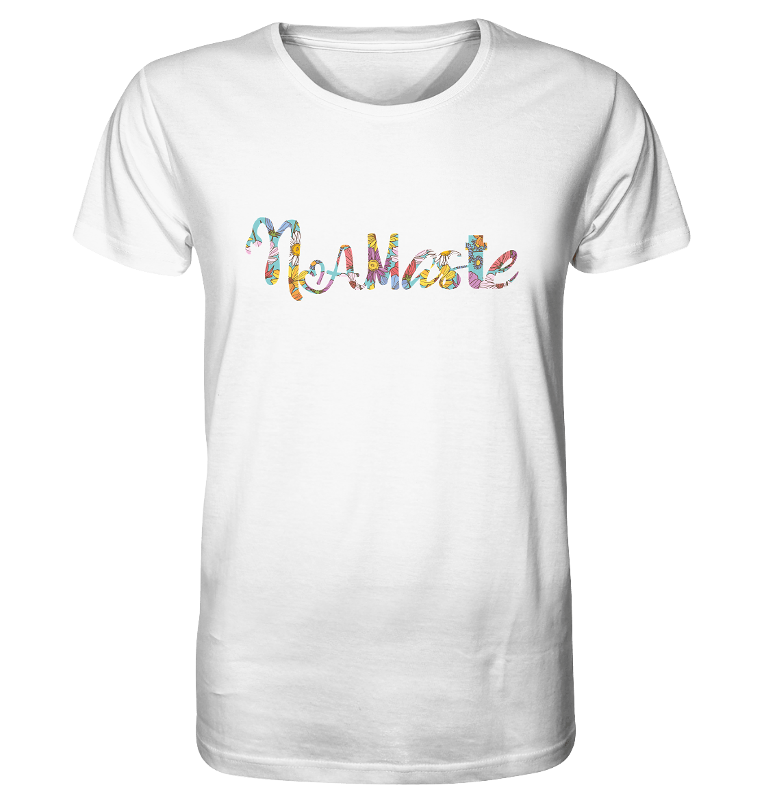 Namaste blumig - Herren T-Shirt Bioqualität