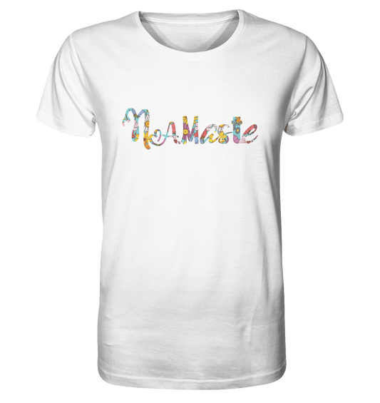 Namaste blumig - Herren T-Shirt Bioqualität