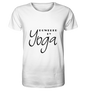 POWERED BY YOGA - Herren T-Shirt Bioqualität