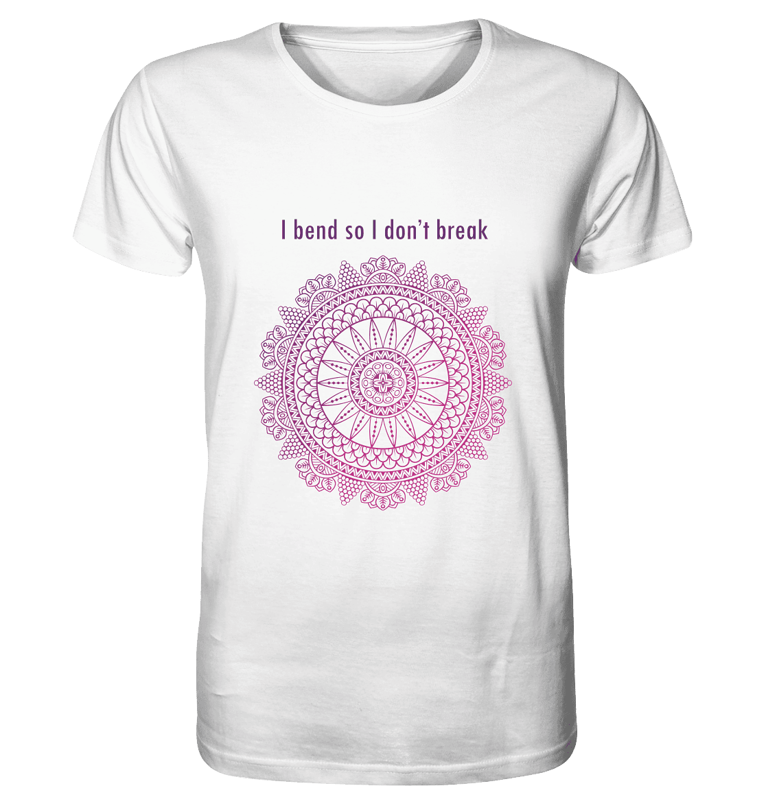 Namaste - I Blend so i don´t break Herren T-Shirt Bioqualität