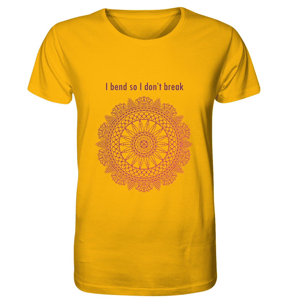 Namaste - I Blend so i don´t break Herren T-Shirt Bioqualität