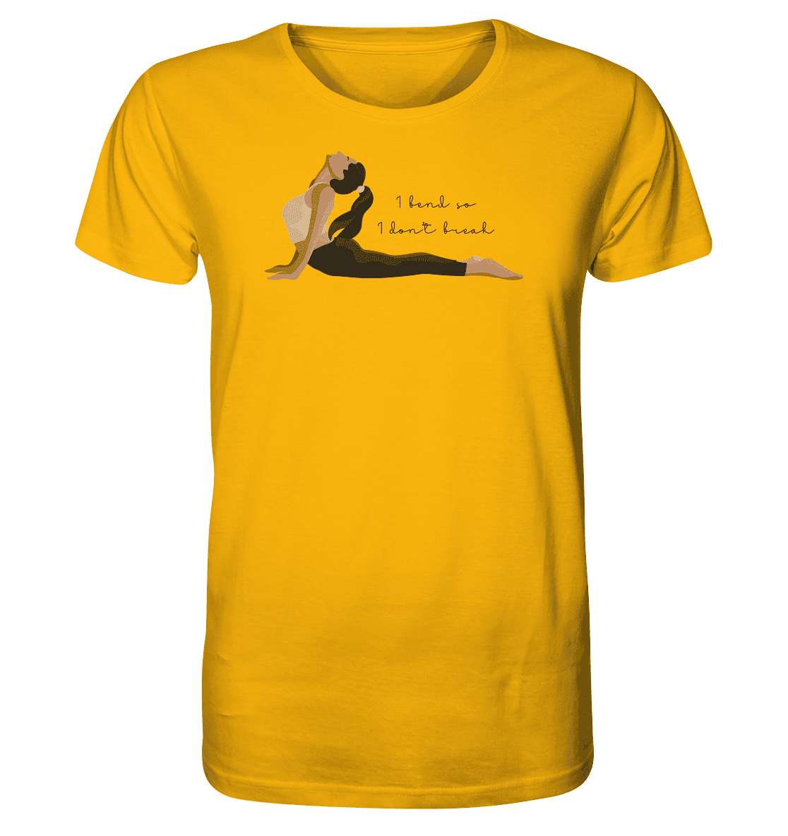 1 BEND SO, 1 DON`T BREAK! - ICH BIEGE MICH UND BRECHE NICHT! - Herren T-Shirt