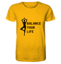 Yoga & Balance - Herren T-Shirt Bioqualität