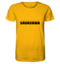 I AM JUST HERE FOR SAVASANA ICH BIN NUR FÜR SAVASANA HIER Herren T-Shirt Bioqualität