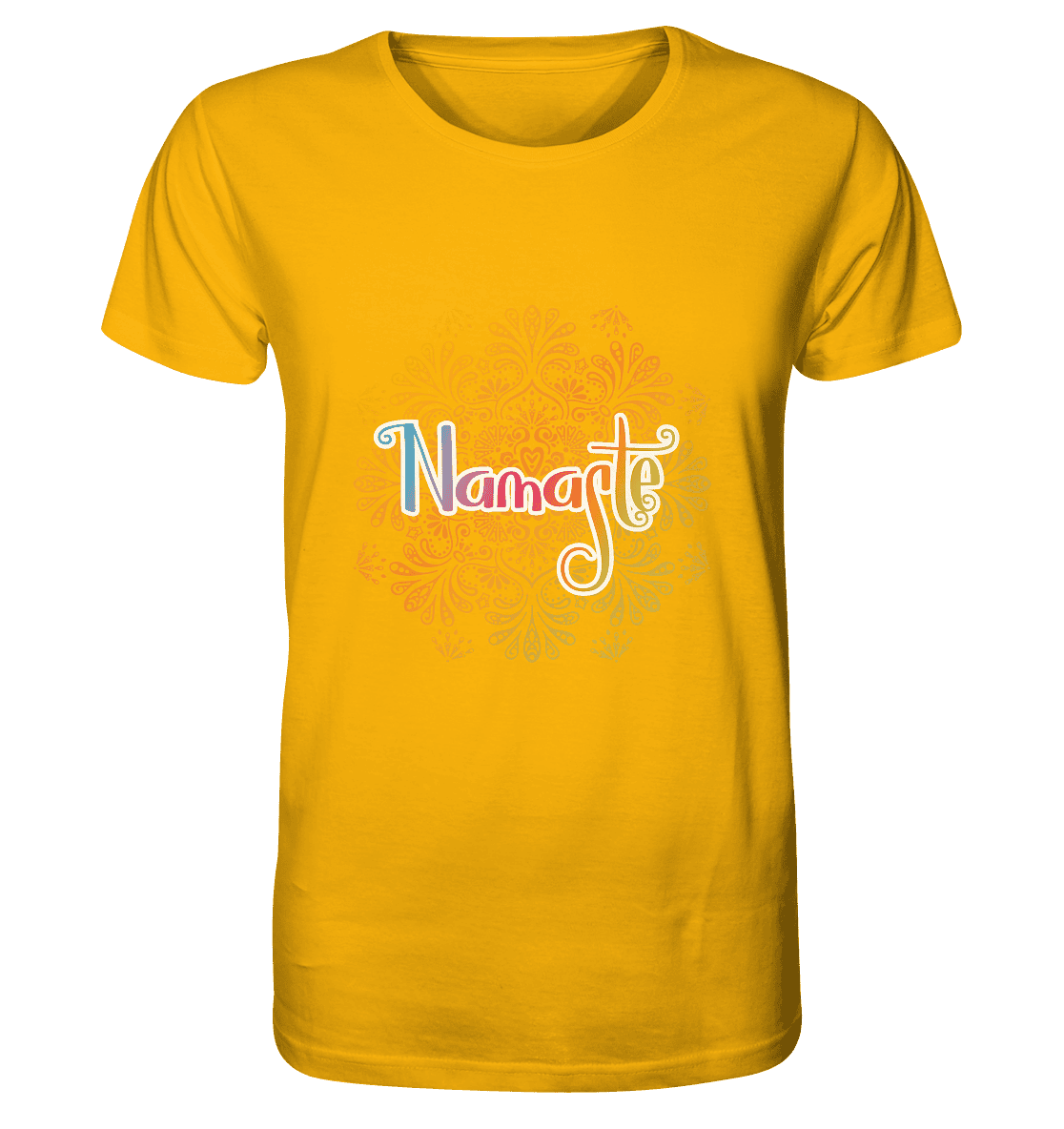 Namaste - für deinen Entspannten Tag Herren T-Shirt Bioqualität