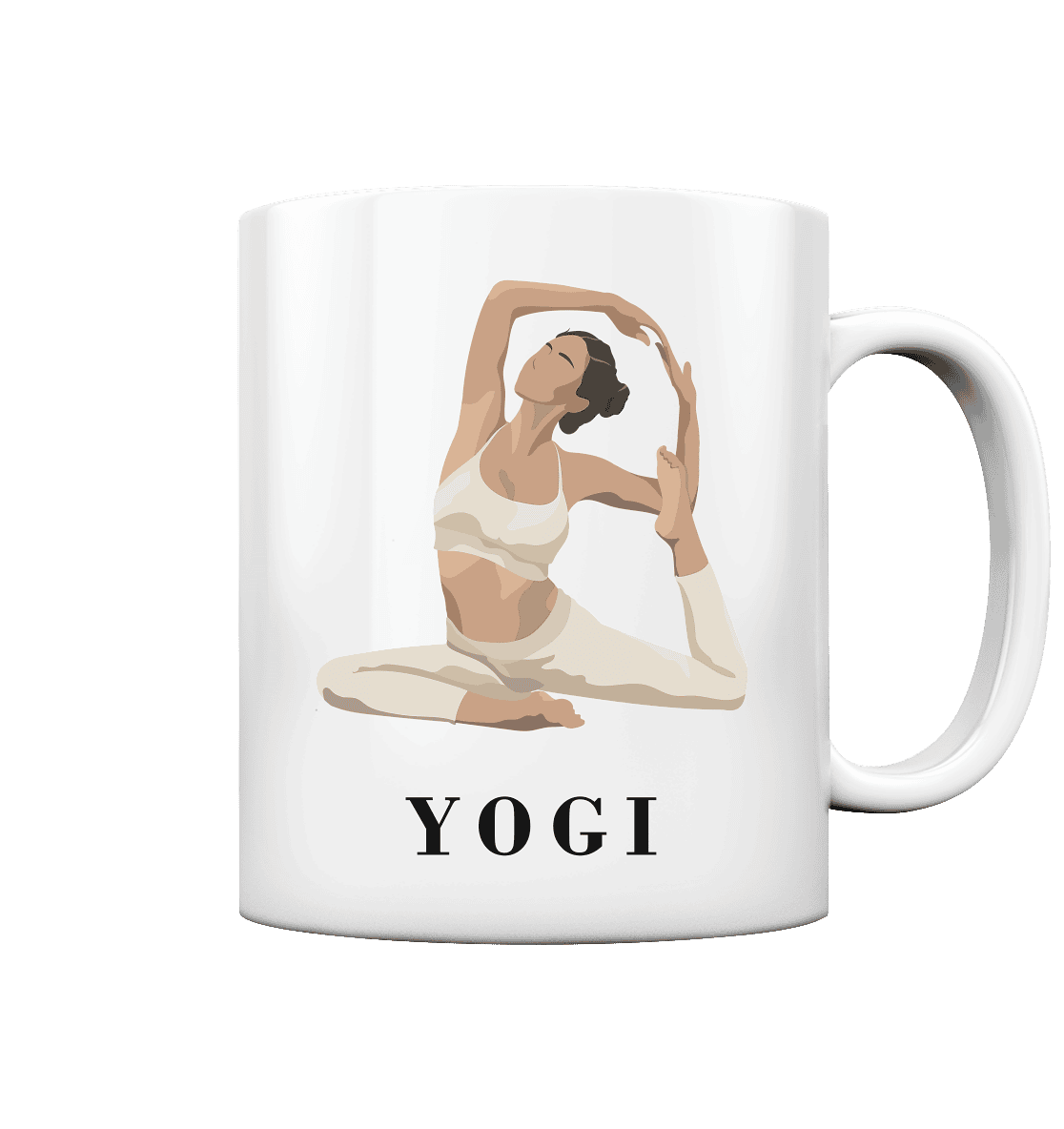 FLEXIBEL SEIN MIT YOGA  - Tasse glossy