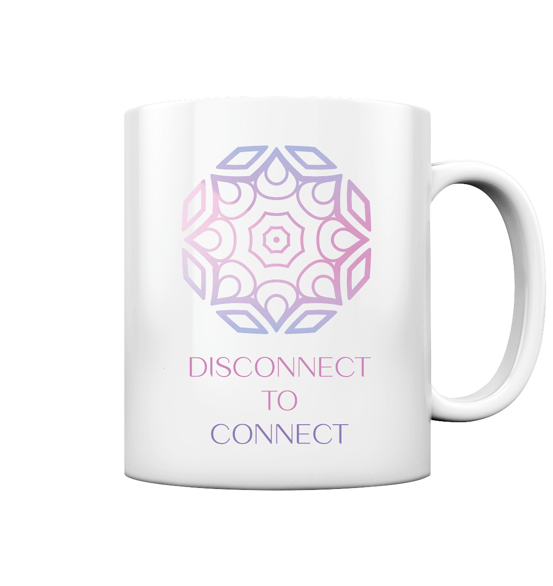 DISCONNECT TO CONNECT - Tasse glossy