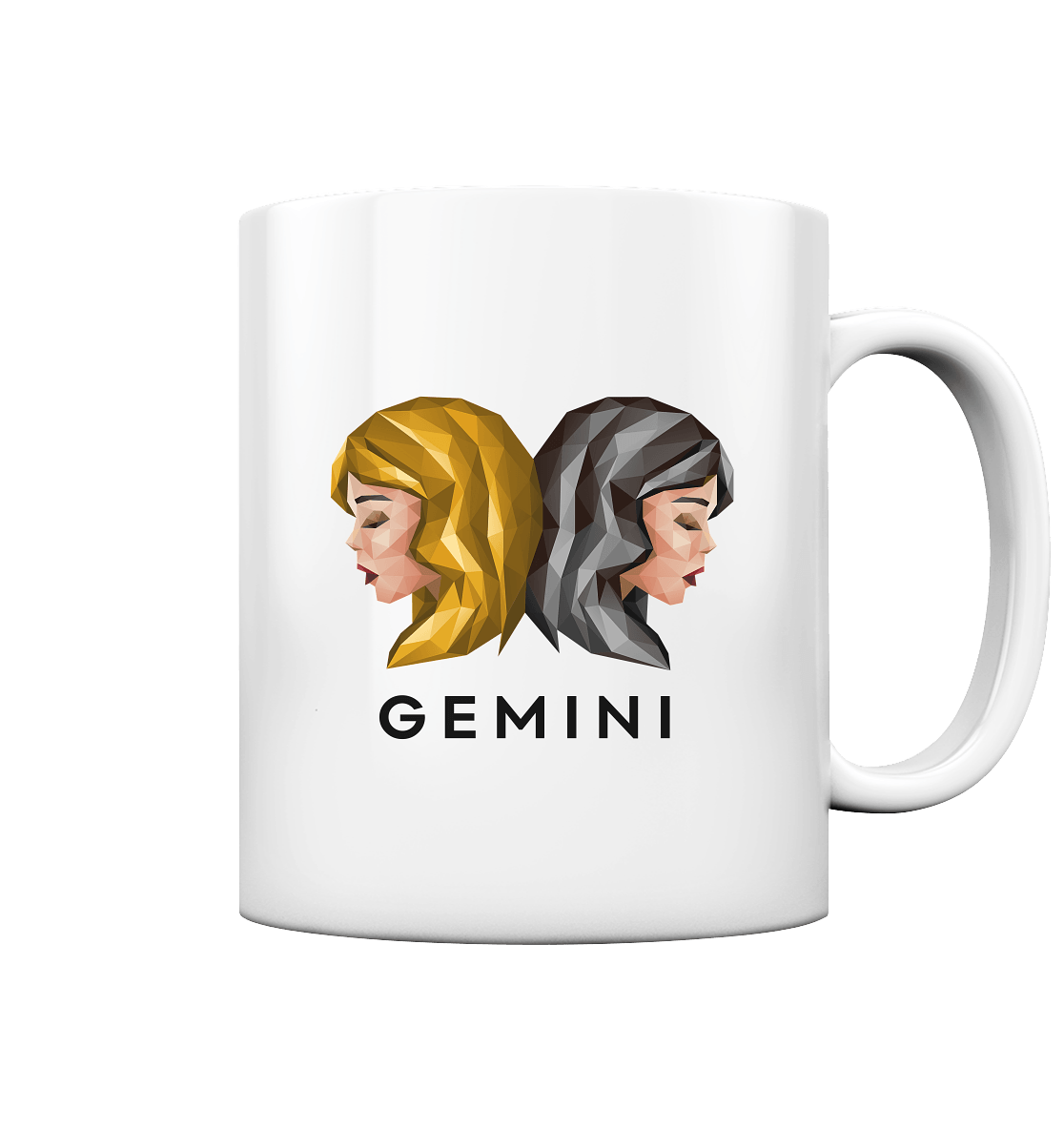 Zwilling Sternzeichen (Gemini) - Tasse glossy