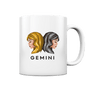 Zwilling Sternzeichen (Gemini) - Tasse glossy