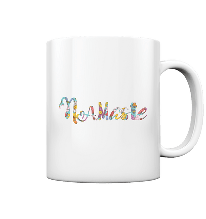 Namaste blumig - Tasse glossy