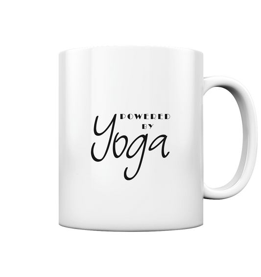 POWERED BY YOGA - Tasse glossy