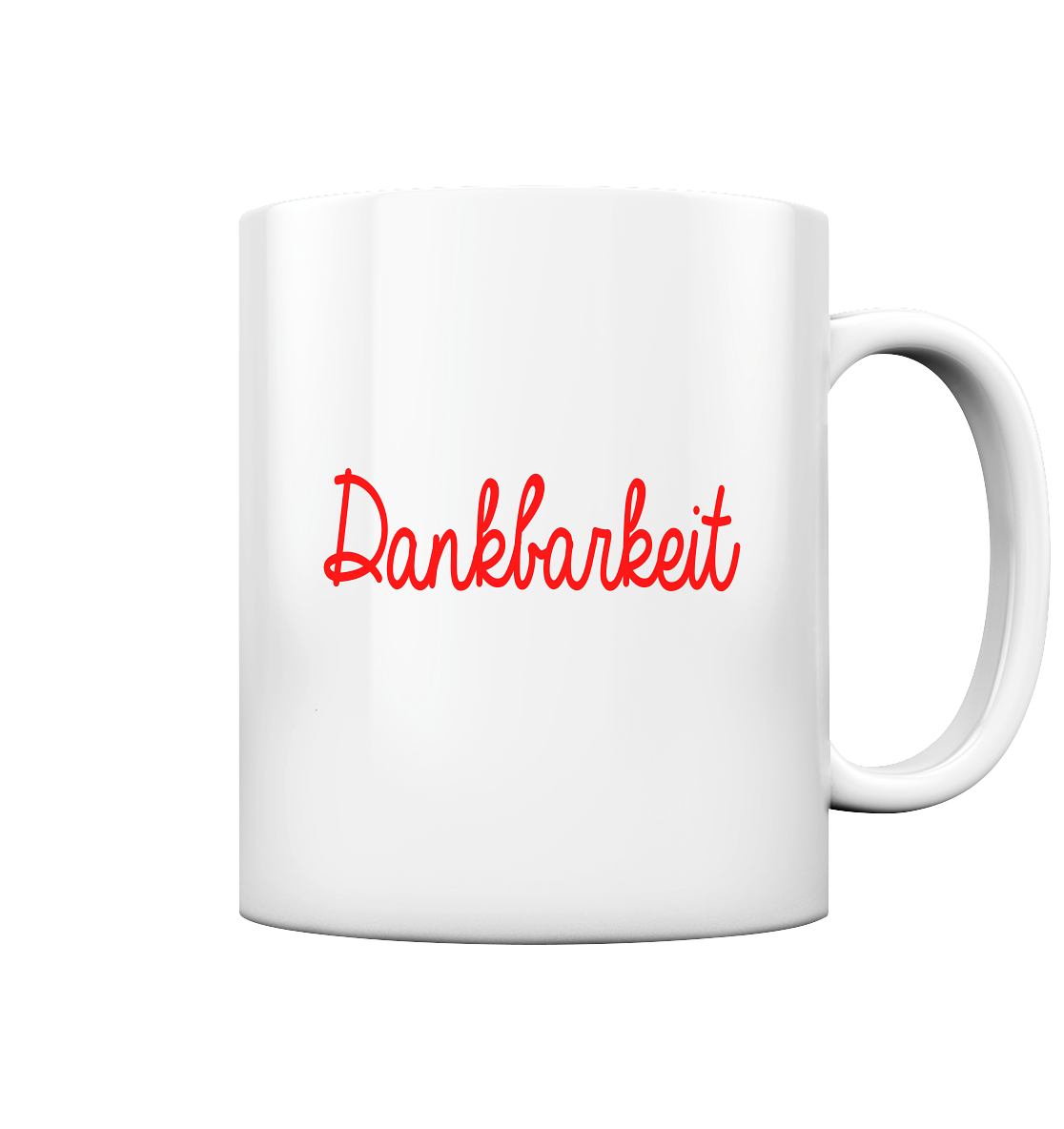 Dankbarkeit - Tasse glossy