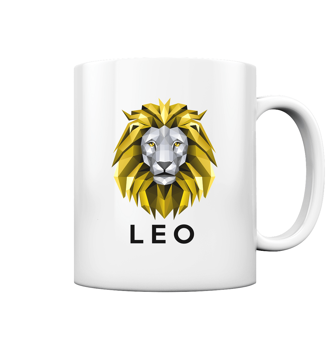 Löwe Sternzeichen (Leo) - Tasse glossy