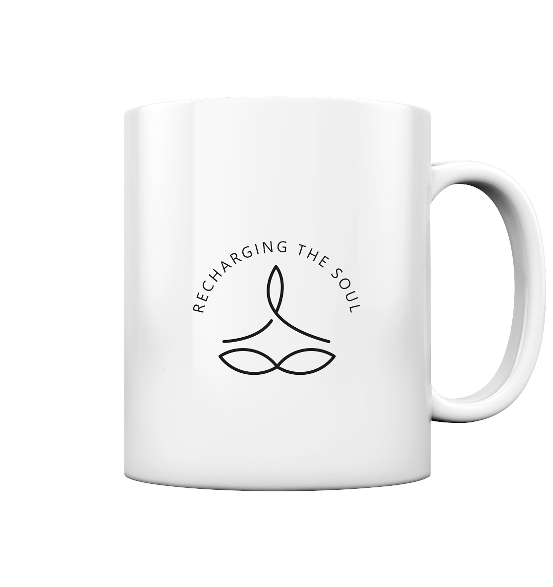 RECHARGING THE SOUL YOGA - AUFLADEN DER SEELE MIT YOGA - Tasse glossy