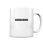 I AM JUST HERE FOR SAVASANA ICH BIN NUR FÜR SAVASANA HIER - Tasse glossy