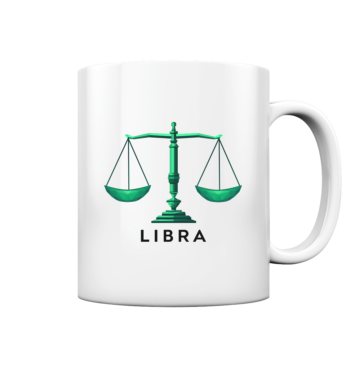 Waage Sternzeichen (Libra) - Tasse glossy