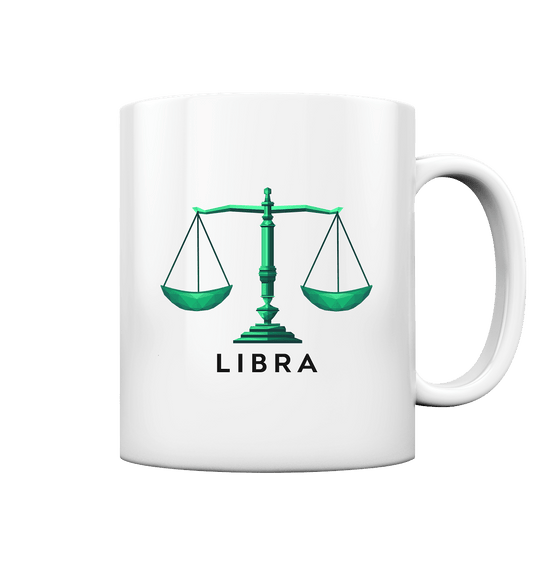 Waage Sternzeichen (Libra) - Tasse glossy